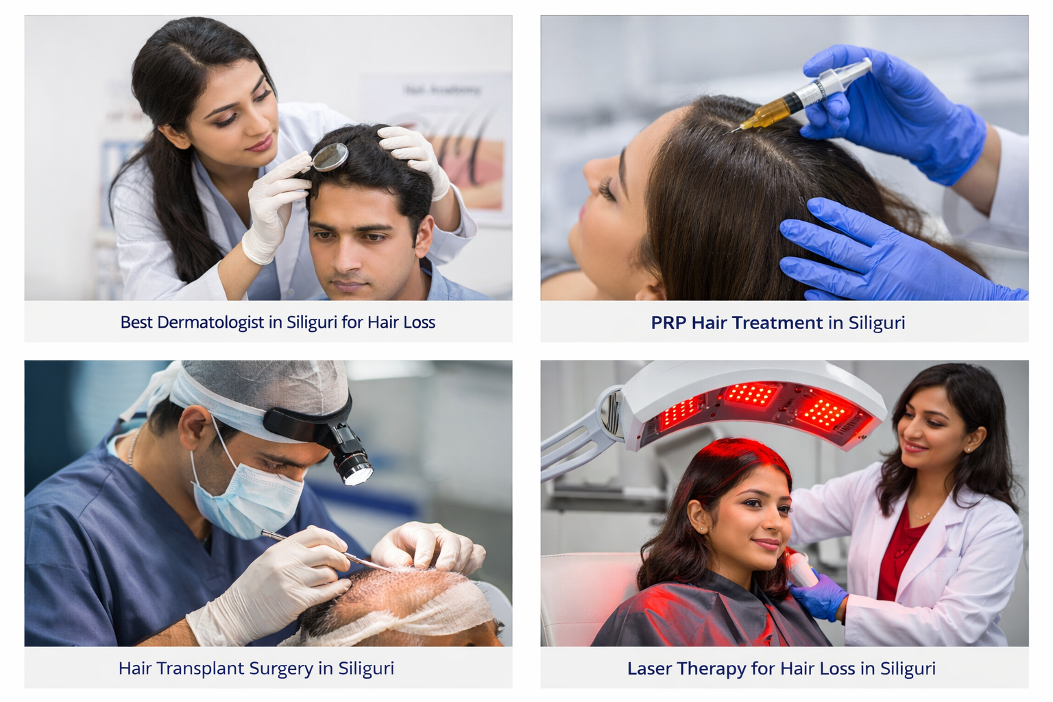 Best dermatologist in Siliguri for hair loss treatment