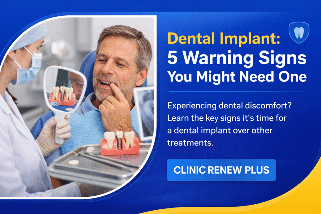 Loose dentures and bone loss problem treated with dental implant in Siliguri
